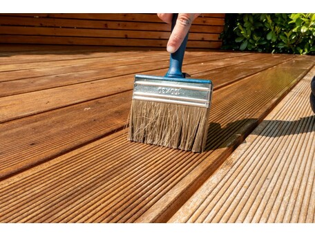Exterior floors  treating and caring for wooden terraces
